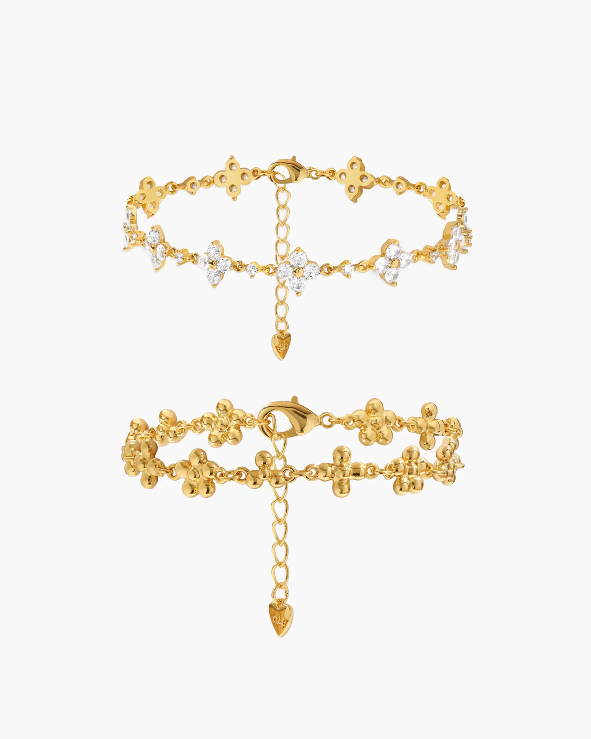 Sparkle Clover Bracelet