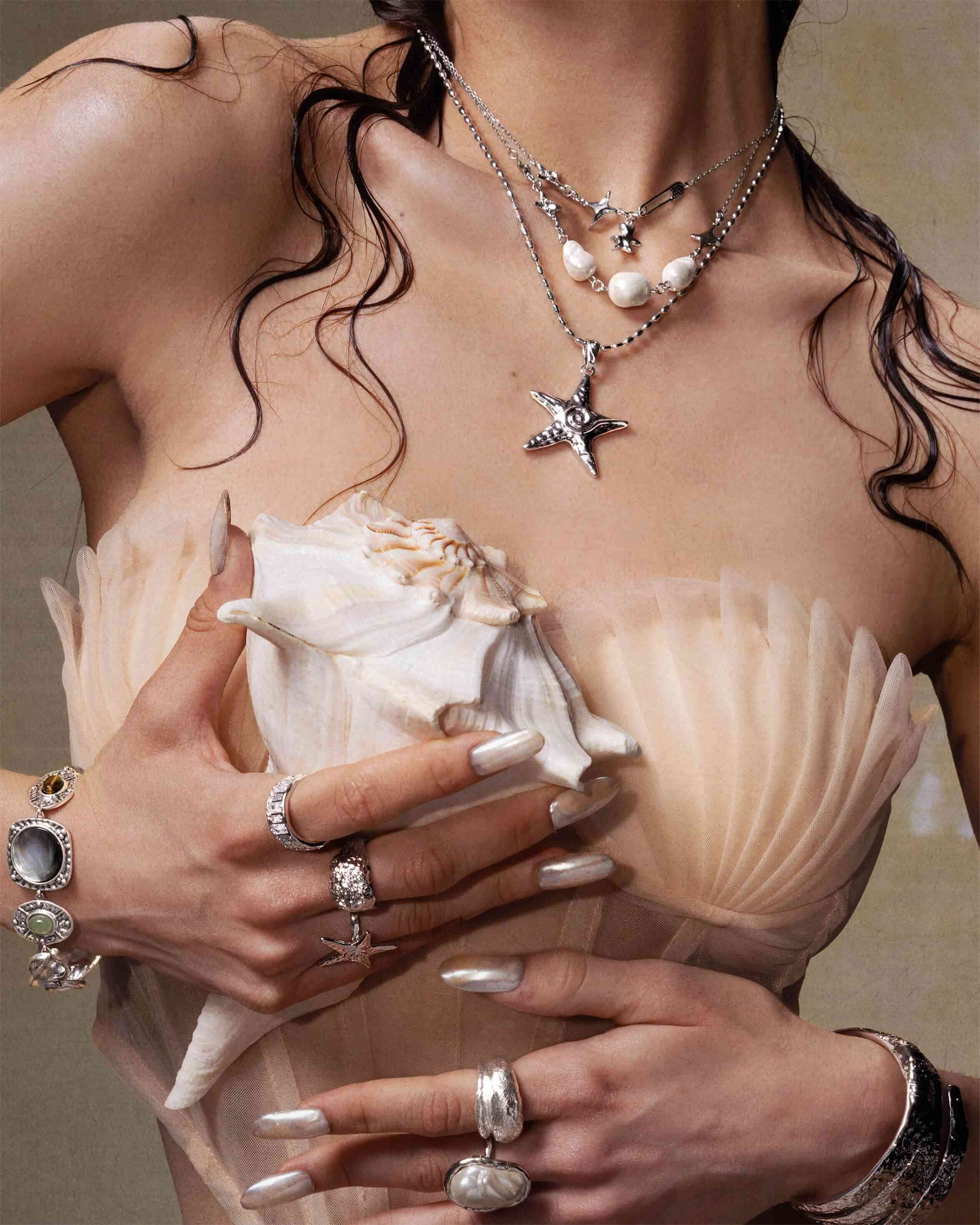 Starfish Necklace