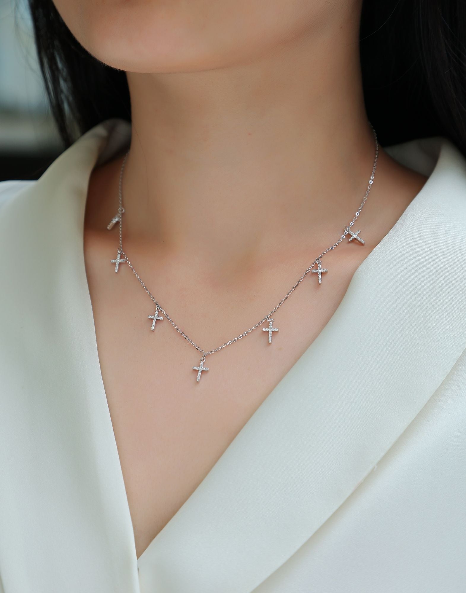 Saint Light Cross - A fashionable and popular jewelry necklace pendant